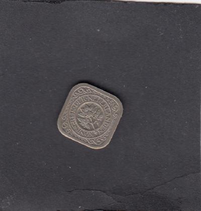 Beschrijving: 5 Cent WILHELMINA